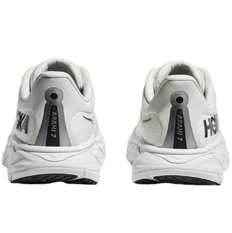 Hoka One One Men's Arahi 7 Blanc De Blanc/Steel Wool-4